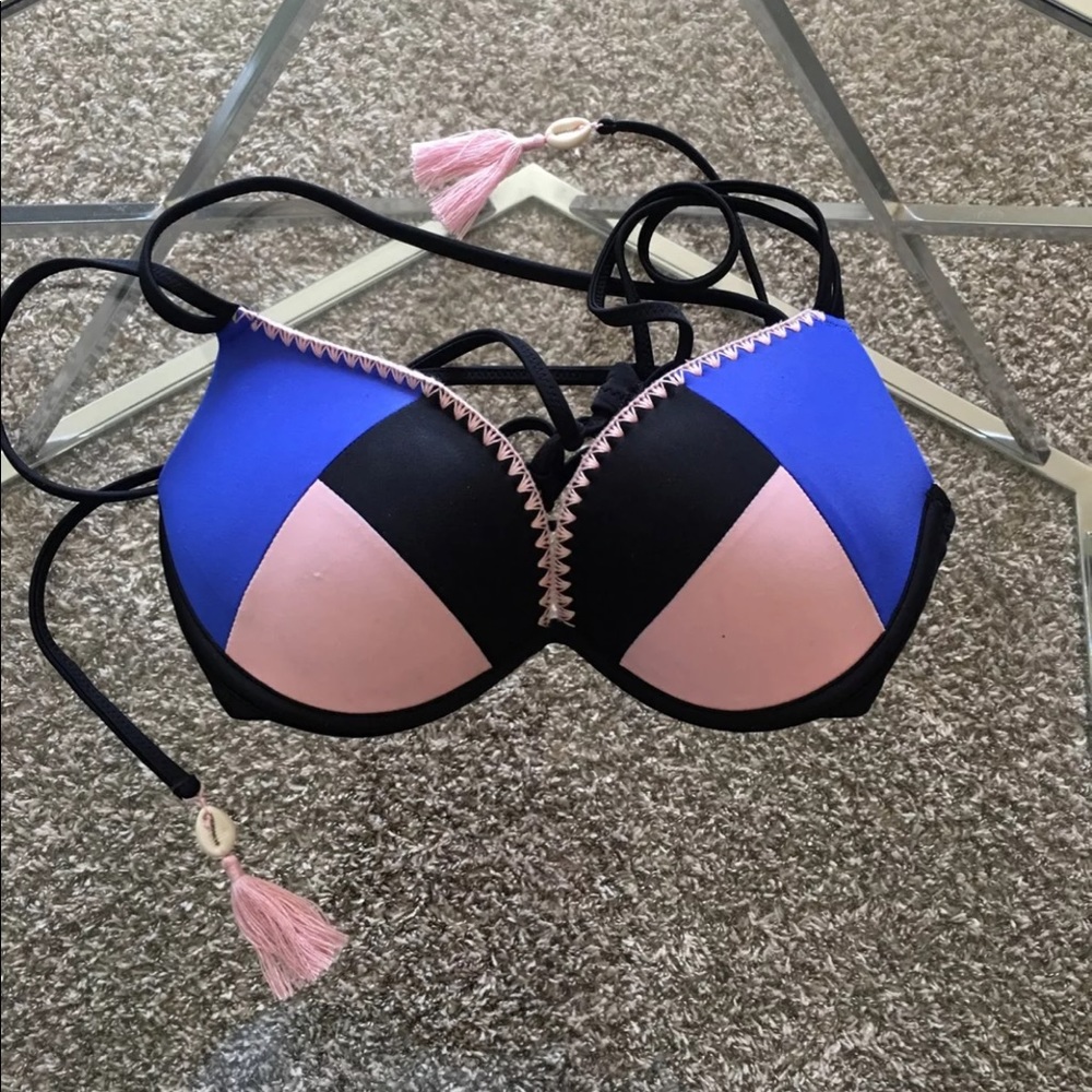 Halter Push-up Bikini Top